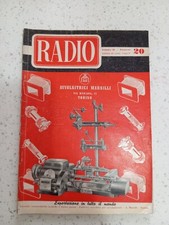 Radio rivista vintage usato  San Giuliano di Puglia