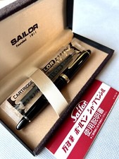 Pluma Estilográfica SAILOR "Sin Usar" FUNDADA 1911 Nuevo en Caja-HF 14K Envío desde Japón segunda mano  Embacar hacia Mexico