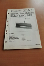 Husqvarna schnee schiebeschild gebraucht kaufen  Könnern