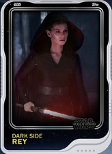 2025 Topps Star Wars Series 3 Tier 1 White Hoard 500x DARK SIDE REY Digital comprar usado  Enviando para Brazil