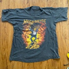 Megadeth vintage 90s for sale  LEIGH-ON-SEA