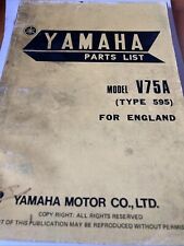 Yamaha v75a moped for sale  KETTERING