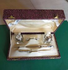 Set scrivania argento usato  Cerreto d'Esi