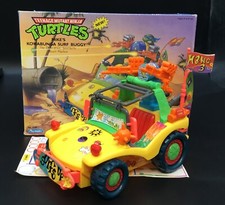 Antigo Playmates 1991 TMNT Mike’s Kowabunga Surf Buggy Completo com Adesivo e Caixa comprar usado  Enviando para Brazil