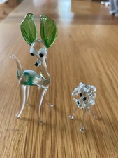 Ornamental glass animals for sale  STROUD