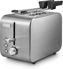 Toster De'Longhi CTX 2203, srebrny/szary, 550 W, dwuwarstwowy | Towar B na sprzedaż  PL