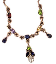 Multicolor collier 925ersterli gebraucht kaufen  Aschaffenburg