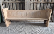Stripped pine pew for sale  PETERSFIELD