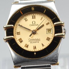 Usado, Leia Novo Relógio Feminino Batt Vintage OMEGA Constellation Qz Cal.1382 Romano 27mm comprar usado  Enviando para Brazil
