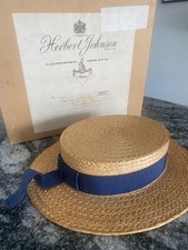 Vintage straw boater for sale  POOLE