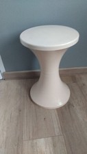 Vintage cream stool d'occasion  Expédié en Belgium