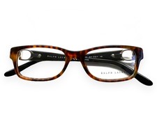 Óculos Ralph Lauren RL 6106Q 5017 marrom tartaruga / preto 51-17-135 comprar usado  Enviando para Brazil