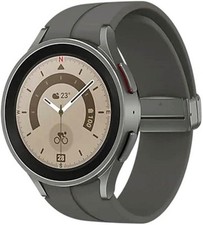 Reloj inteligente Samsung Galaxy 5 Pro 45 mm SM-R920N Bluetooth carcasa de titanio - plateado segunda mano  Embacar hacia Mexico