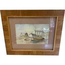 Watercolour painting beached for sale  HAVERFORDWEST