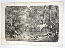 Grande lithographie couleur d'occasion  Toulouse-