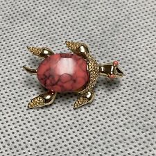 Turtle brooch pink for sale  Hanover