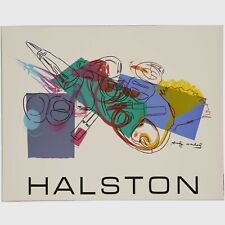 Póster Andy Warhol Raro Original 1982 Halston (Fragancia y Cosméticos) segunda mano  Embacar hacia Mexico