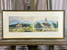 Antikes aquarell zeichnung gebraucht kaufen  Schwabmünchen