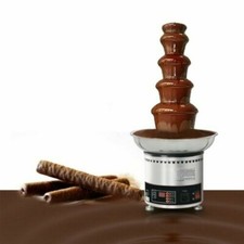 Fuente de fondue de chocolate usada de 5 niveles 304SS fiesta divertido postre de boda segunda mano  Embacar hacia Mexico