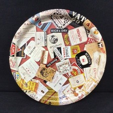 Bandeja redonda de metal vintage para bebidas (39) #303 comprar usado  Enviando para Brazil