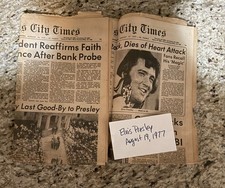 elvis newspaper for sale elvis newspaper for sale Leawood