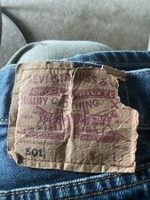 Mens levi 501 for sale  EASTBOURNE
