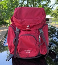 Mochila de caminhada feminina Deuter Gröden 30 SL ótimo estado vermelho escuro Borgonha comprar usado  Enviando para Brazil