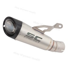 Silenciador 60mm tubo de escape cabeça de carbono para BMW S1000R 2021-2025 S1000RR 2019-2025 comprar usado  Enviando para Brazil