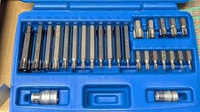 Bitsortiment teilig chrom gebraucht kaufen  Enkenbach-Alsenborn