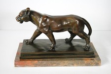 Bronzeskulptur panther bronzeg gebraucht kaufen  Beindersheim, Heuchelheim, Kleinniedesh