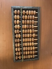 Vintage wood abacus for sale  Los Angeles