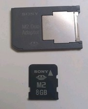 Sony 8gb Memory Stick Micro (M2) com adaptador Sony Memory Stick Pro Duo comprar usado  Enviando para Brazil