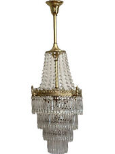 Antique brass crystal for sale  East Granby