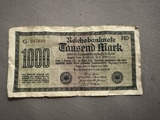 Riginal 1000 reichsmark gebraucht kaufen  Stein