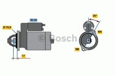 Bosch reman starter for sale  SHEFFIELD