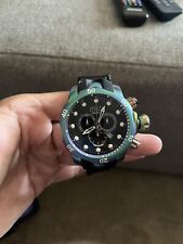 Invicta Reserve Venom cronógrafo borracha iridescente relógio masculino 15984 com 8 DC, usado comprar usado  Enviando para Brazil