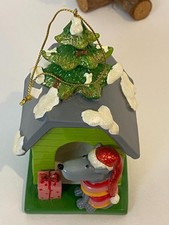 Usado, Enfeite de cerâmica vintage de Natal para casa de cachorro Bull Terrie árvore e presente comprar usado Usado, Enfeite de cerâmica vintage de Natal para casa de cachorro Bull Terrie árvore e presente comprar usado  Enviando para Brazil