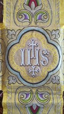 Orfroi chasuble doré d'occasion  La Châtaigneraie