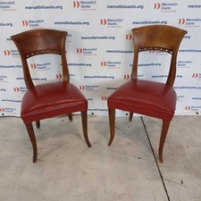 Coppia sedie antiche usato  Cambiago