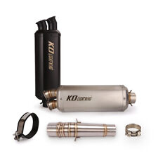 Tubo silenciador 51mm tubo de escape deslizante motocicleta Honda NC750X NC700X NC700S comprar usado  Enviando para Brazil