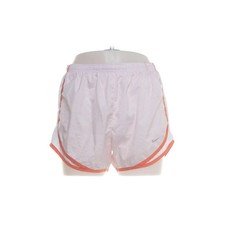 Nike, spodenki sportowe, rozmiar: S, biały/pomarańczowy, poliester, dri-fit, damskie #AlY na sprzedaż  PL