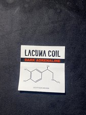 Usado, Adesivo Lacuna Coil Dark Adrenaline (compre um e ganhe um grátis — + adesivo de bandeira grátis comprar usado  Enviando para Brazil