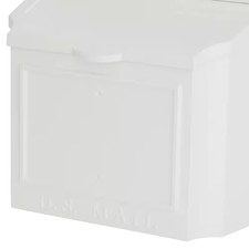 White wall mailbox d'occasion  Expédié en France