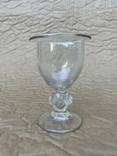 Mundgeblasenes glas kelch gebraucht kaufen  München