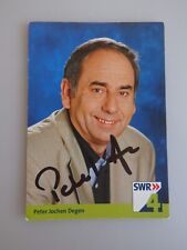 Autogramm peter jochen gebraucht kaufen  Deutschland