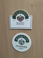 Bierdeckel mauritius brauerei gebraucht kaufen  Artern
