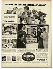 Geladeira a gás Servel Electrolux 1939 veja como é silencioso anúncio impresso vintage comprar usado Geladeira a gás Servel Electrolux 1939 veja como é silencioso anúncio impresso vintage comprar usado  Enviando para Brazil