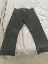 mens leather pants for sale  MANCHESTER