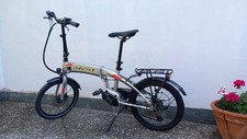 Bicicletta elettrica pieghevol usato  Messina