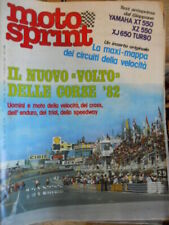 Motosprint 1982 test usato  Italia
